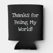 Fun Foto Best Husband Collage Personalisiert Black Dosenkühler (Rückseite)