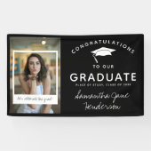 Fun Foto Collage Abschluss Glückwunsch Banner (Horizontal)