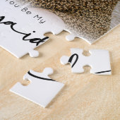 Fun Foto Geschenk Brautmädchen Puzzle (Seite)