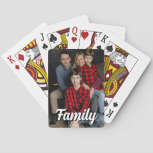 FUN! 👪 Foto-Karten der benutzerdefinierten Famili Spielkarten