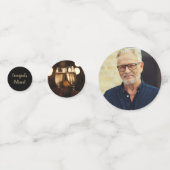 Fun Foto Rtirement Party Tabelle Confetti Konfetti (Rückseiten)