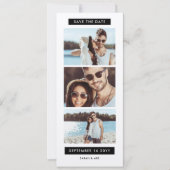 Fun Foto Stand Lesezeichen Hochzeit Save The Date (Vorderseite)