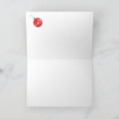 Fun Foto Weihnachtskarte Feiertagskarte (Innenseite)