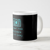 Fun Fotograf Gift Cinematorgraphy Jumbo-Tasse (Vorderseite Rechts)