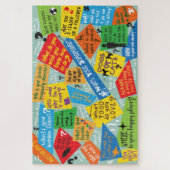 Fun Fragen Gespräch starten familienfreundlich Puzzle (Vertikal)