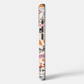 Fun Frenchie Lover's Trendy Doodle Case-Mate iPhone Hülle (Rückseite / Links)