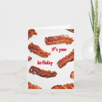 Fun Fried Bacon Lover Geburtstag