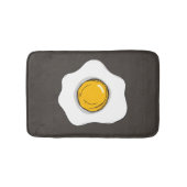 Fun Fried Egg Drawing Breakfast Food  Badematte (Vorderseite)