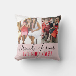 Fun Friendship Kundenspezifisches Foto Kissen