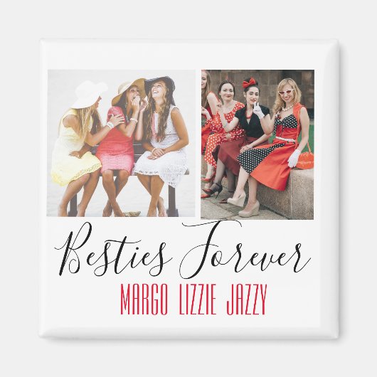 Fun Friendship Kundenspezifisches Foto Magnet (Vorne)