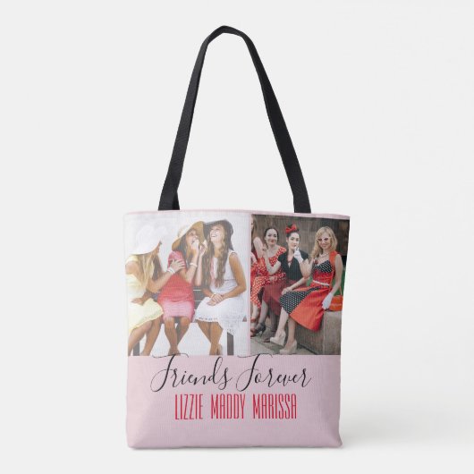 Fun Friendship Kundenspezifisches Foto Tasche (Rückseite)