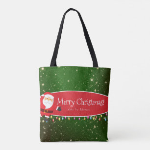 Fun frohe Weihnachten Weihnachtsnachtsname Tote Ta Tasche