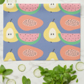 Fun Fruit Muster Geschirrtuch (Gefaltet)