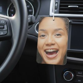 Fun Full Face Close Up Selfie Photo Autolufterfrischer