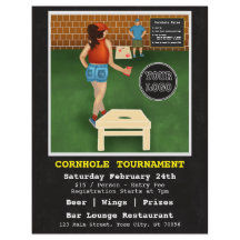 Fun Fundraiser Bar Restaurant Cornhole Turnier