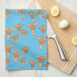 Fun Fungi Chanterelle Mushrooms Muster Geschirrtuch<br><div class="desc">Ich hoffe,  Ihnen gefällt dieses Design. Fügen Sie Ihren eigenen Text hinzu oder ändern Sie die Farben. Karo in meinem Shop für mehr passende Artikel wie Badetücher,  Decken,  Kissen,  Aufkleber,  Tasse,  Karten,  Papiertücher und andere Muster. Danke für den Einkauf mit mir! Wenn Sie etwas Angewohntes lass mir wissen!</div>