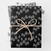 Fun Fungi Morel Mushroom Pattern Geschenk Geschenkpapier Set (Beispiel)