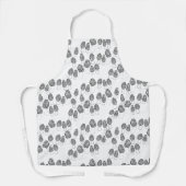 Fun Fungi Morel Mushroom Pattern Schürze (Vorderseite)