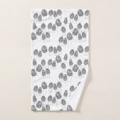 Fun Fungi Morel Mushrooms Muster Badhandtuch Set (Handtuch)