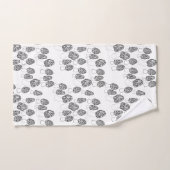 Fun Fungi Morel Mushrooms Muster Badhandtuch Set (Handtuch)