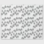 Fun Fungi Morel Mushrooms Muster Geschenk Geschenkpapier (Flach)