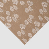 Fun Fungi Morel Mushrooms Muster Geschenk Seidenpapier (Detail)