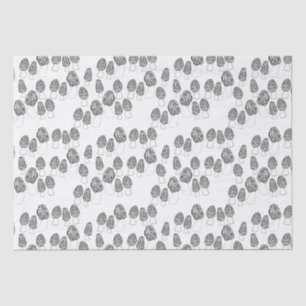 Fun Fungi Morel Mushrooms Muster Geschenk Seidenpapier