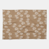 Fun Fungi Morel Mushrooms Muster Geschirrtuch (Horizontal)
