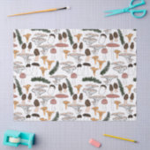 Fun Fungi Mushroom Fern Muster Geschenk Seidenpapier (Basteln)