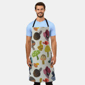 Fun Fungus Mushroom Mix Schürze (Getragen)