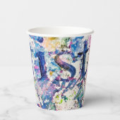 Fun Funky Artist Cups Pappbecher (Rückseite)