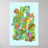 Fun Funky Fish Poster 16 x 24 (Vorne)