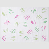 Fun Funky Funny Beängstigend Niedliche Zombie Rips Seidenpapier (Vorderseite)