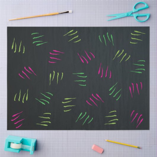 Fun Funky Funny Zombie Rips Seidenpapier (Basteln)