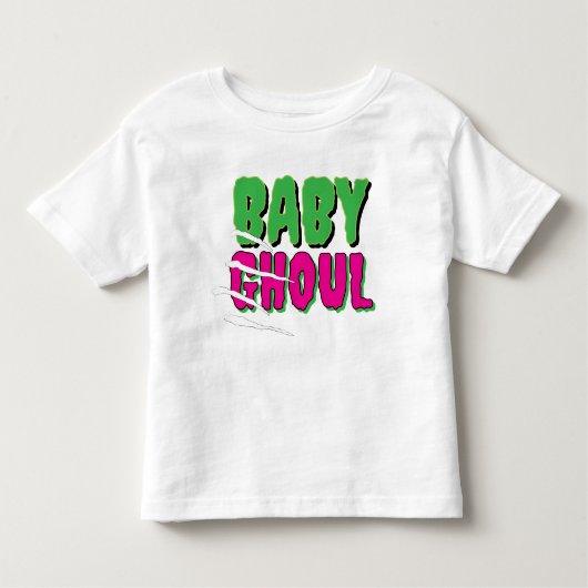 Fun Funky Niedlich "Baby Ghoul" T-Shirt (Vorderseite)