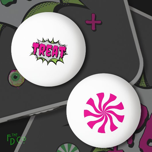 Fun Funky Peppermint Candy "Leckerei" individuell Tischtennisball