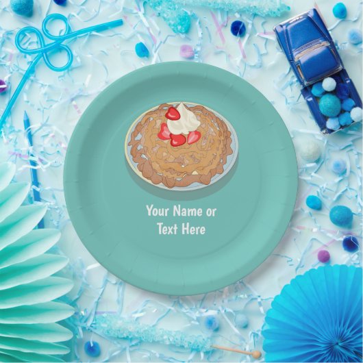 Fun Funnel Cake - Fairground Theme - custom event Pappteller (Party)