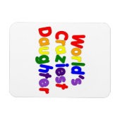 Fun Funny Daughters : Die verrückteste Tochter der Magnet (Horizontal)