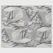 Fun Funny Duct Tape Silver Geschenkpapier (Flach)