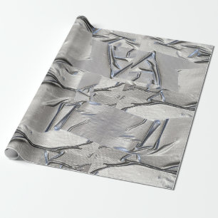 Fun Funny Duct Tape Silver Geschenkpapier