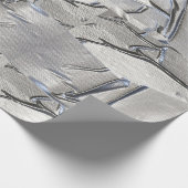 Fun Funny Duct Tape Silver Geschenkpapier (Ecke)