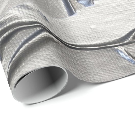 Fun Funny Duct Tape Silver Geschenkpapier (Rolleneckpunkt)