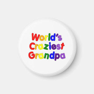 Fun Funny Großväter : Die verrückteste Großvater d Magnet