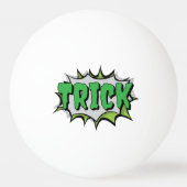 Fun Funny Halloween 'Trick' mit 'Zombie Eyeball' Tischtennisball (Vorderseite)