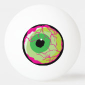 Fun Funny Halloween 'Trick' mit 'Zombie Eyeball' Tischtennisball (Rückseite)