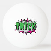 Fun Funny Halloween 'Trick' mit 'Zombie Eyeball' Tischtennisball (Vorderseite)