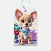 Fun Fur ever Lucky Chihuahua Puppy & Colorful Gift