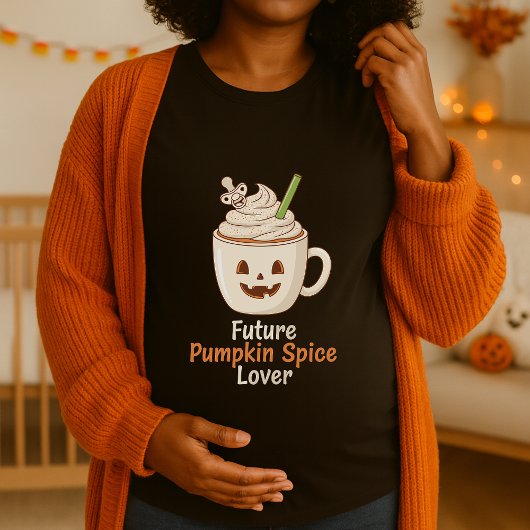 Fun Future Pumpkin Gewürz Lover Schwangerschaft Ha T-Shirt