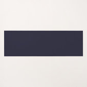 Fun Galaxy Muster Schwarz Personalisiert Yogamatte (Rückseite (Horizontal))