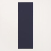 Fun Galaxy Muster Schwarz Personalisiert Yogamatte (Rückseite)